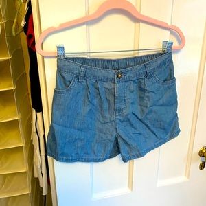 Girls chambray shorts